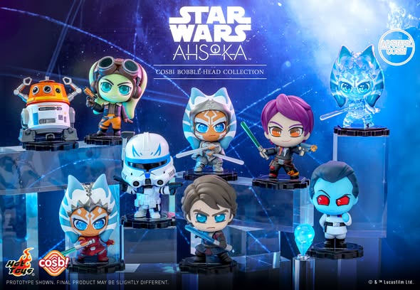Ahsoka Cosbi Bobble-Head Collection