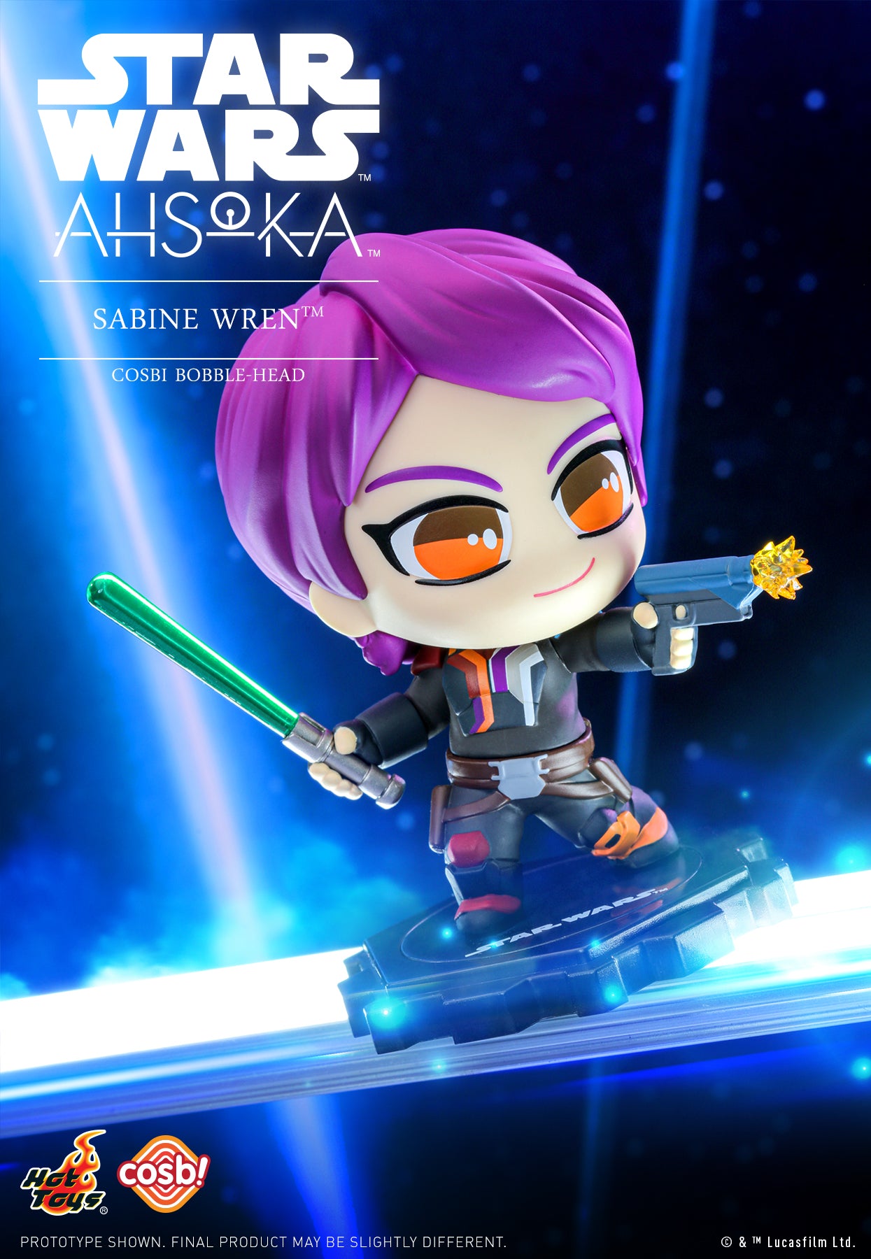 Ahsoka Cosbi Bobble-Head Collection