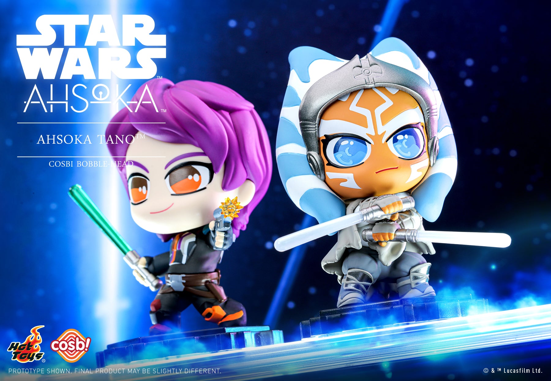 Ahsoka Cosbi Bobble-Head Collection