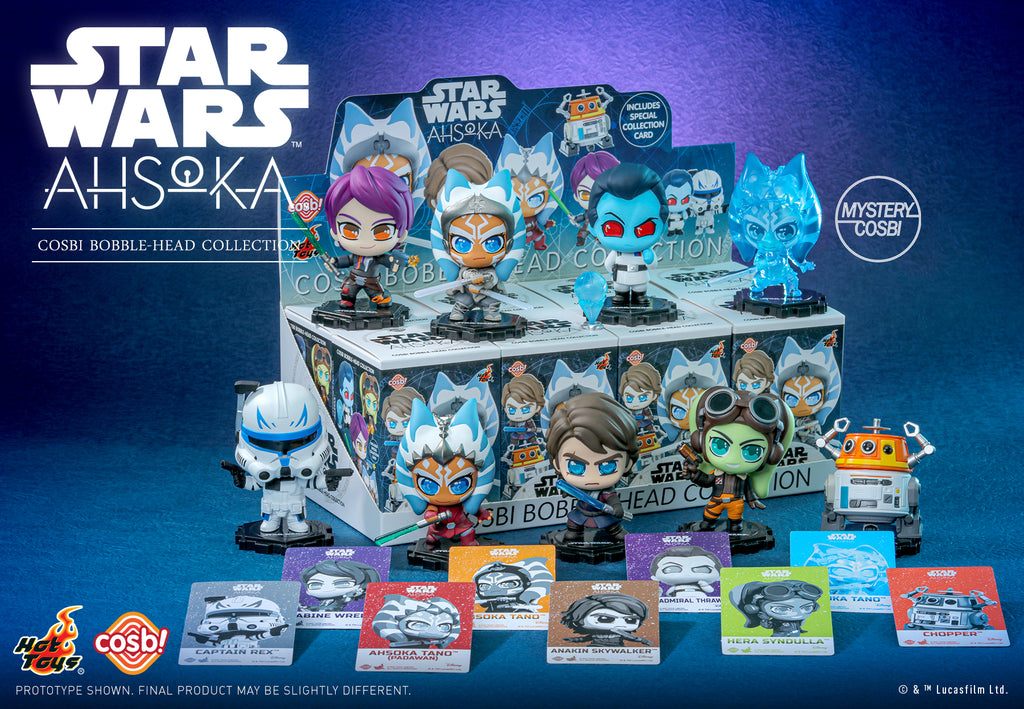 Ahsoka Cosbi Bobble-Head Collection
