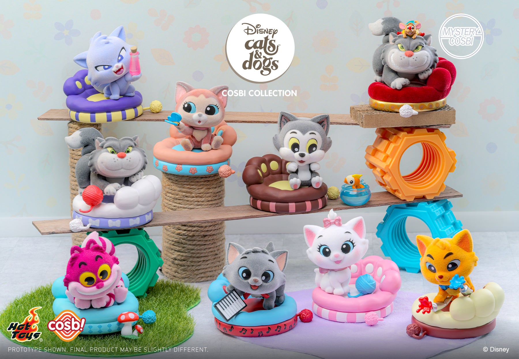 Disney Cats Cosbi Collection