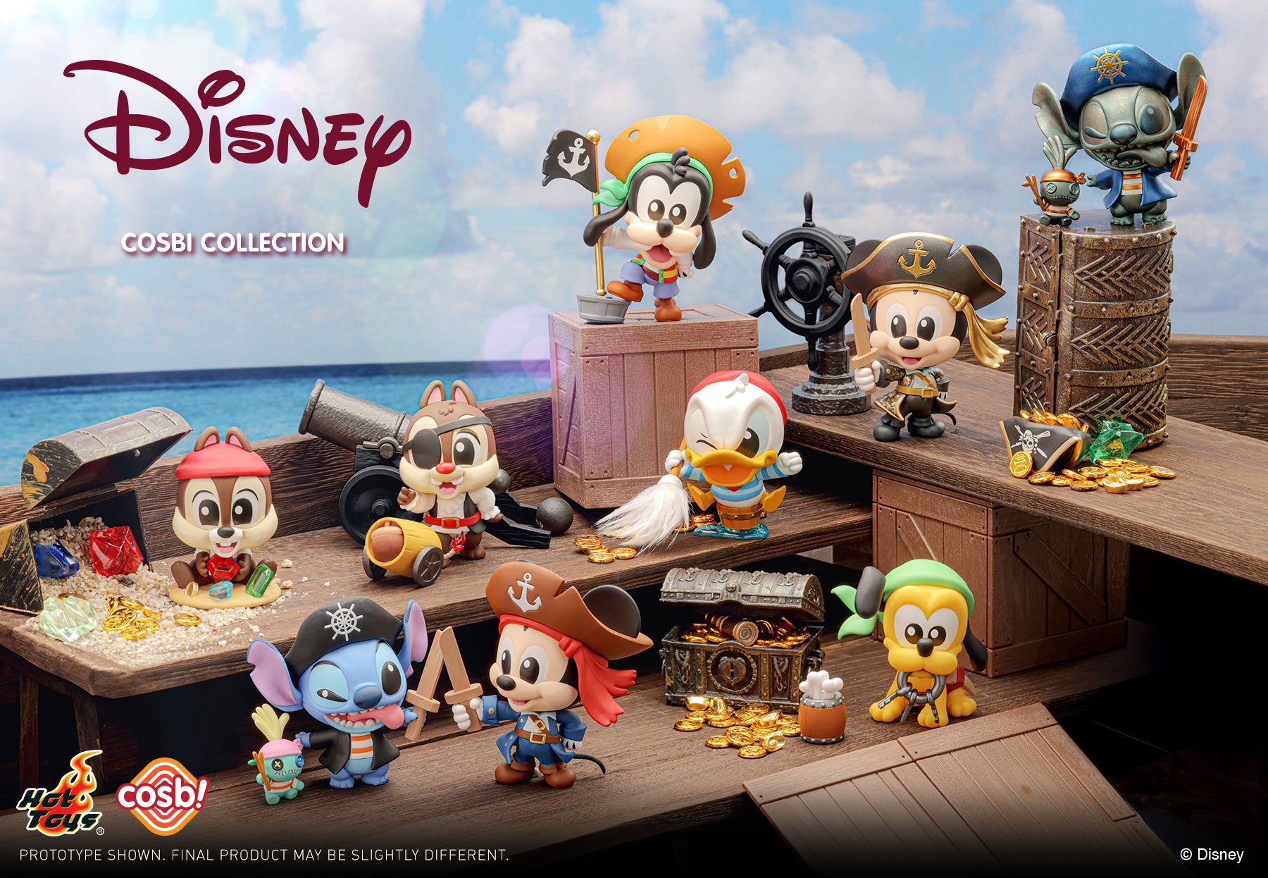 Disney Pirate Cosbi Collection