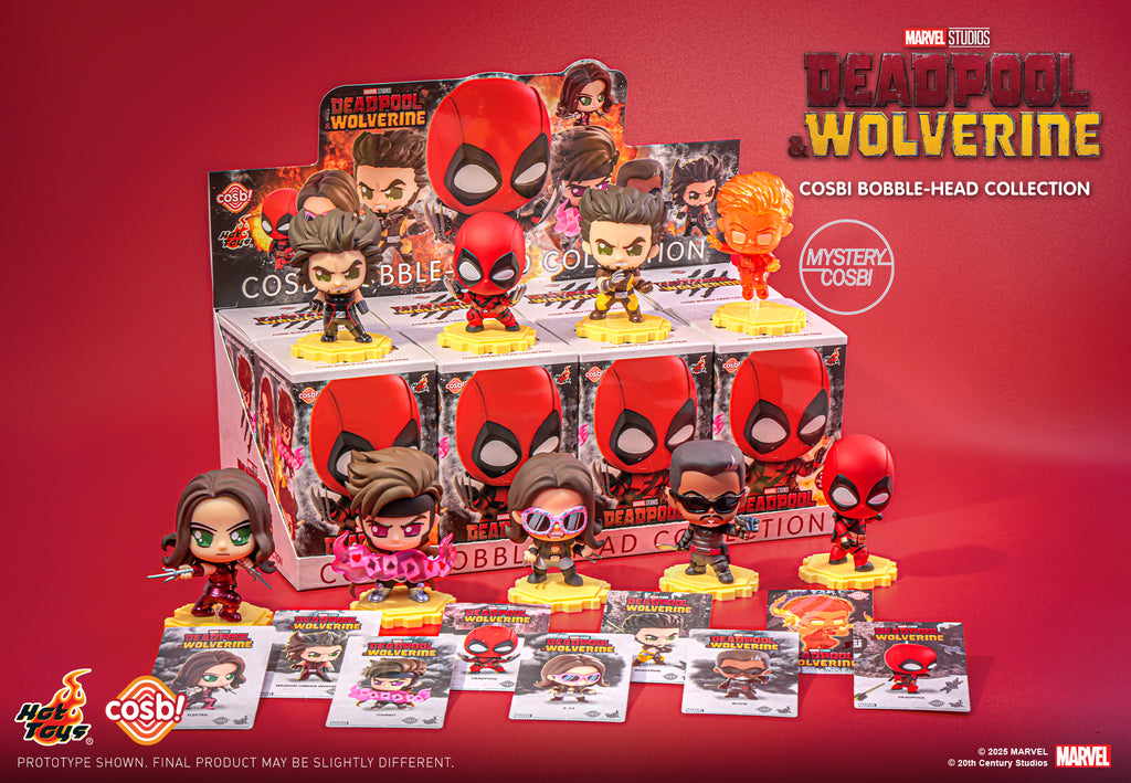 Deadpool Wolverine Cosbi Bobble-Head Collection (Series II)
