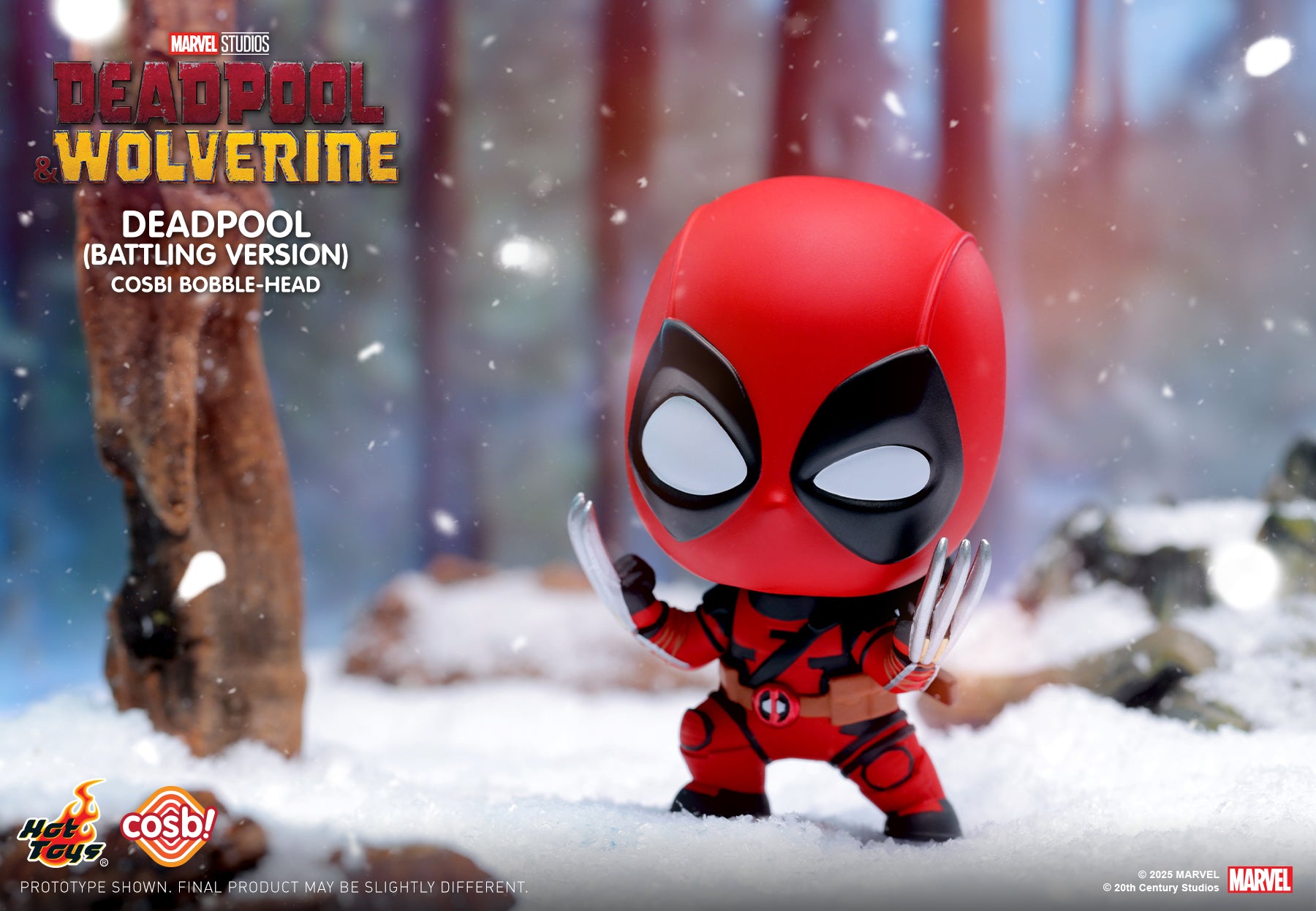 Deadpool Wolverine Cosbi Bobble-Head Collection (Series II)