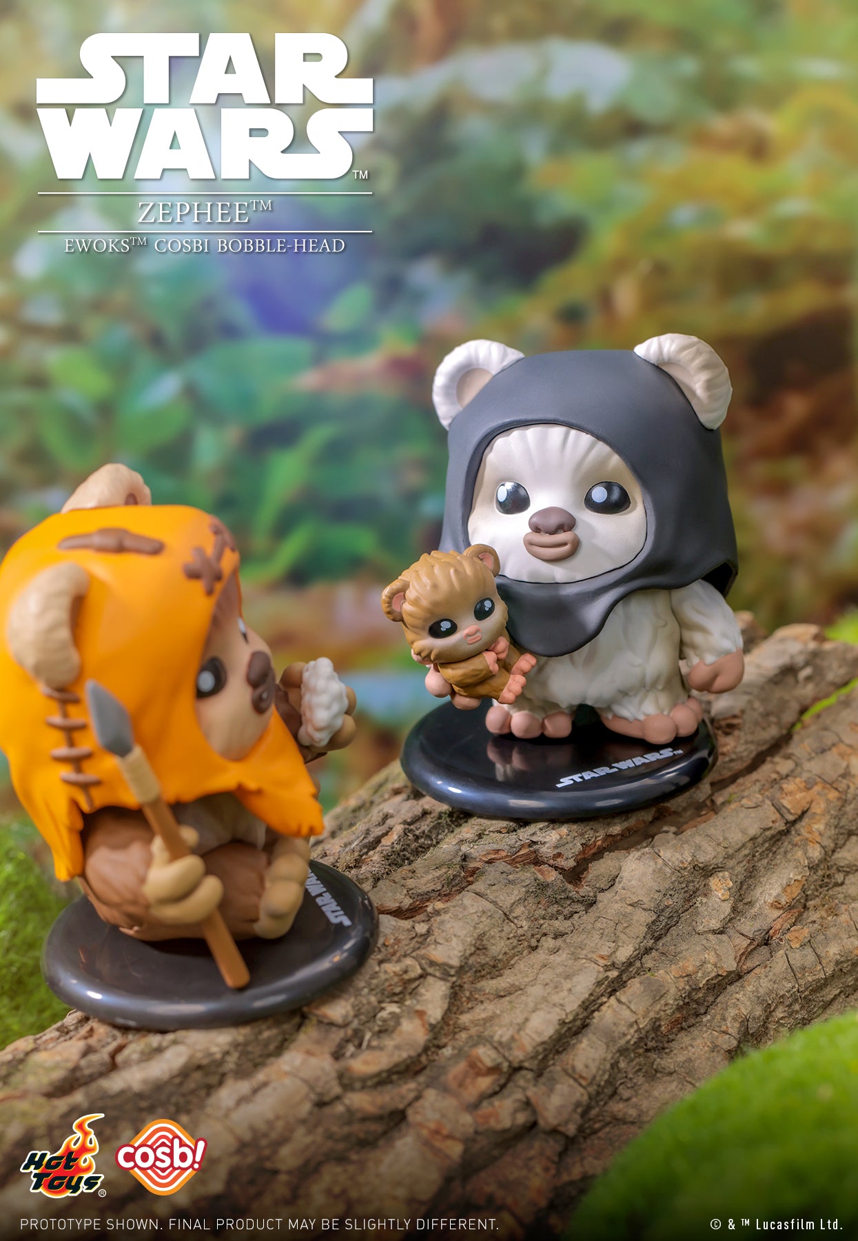 Ewoks Cosbi Bobble-Head Collection