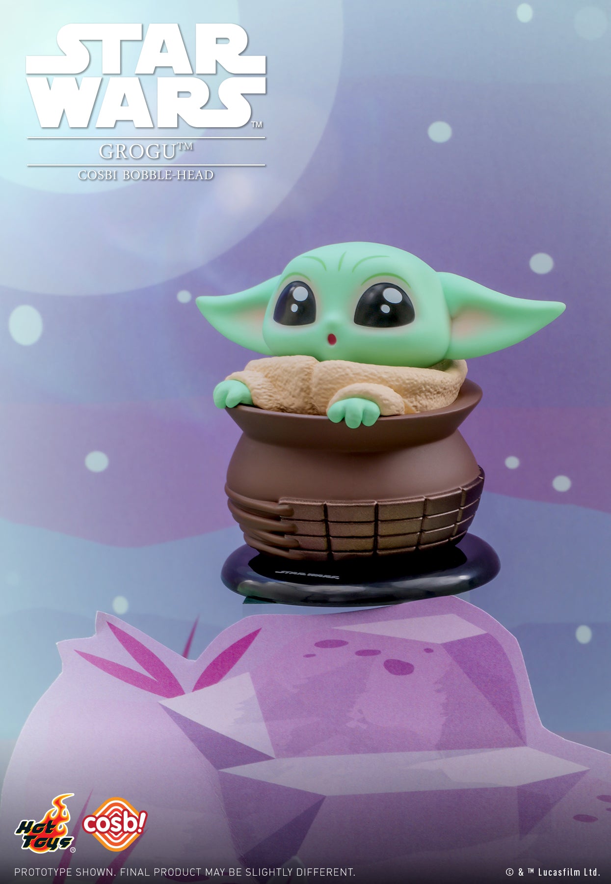 Grogu Cosbi Bobble-Head Collection