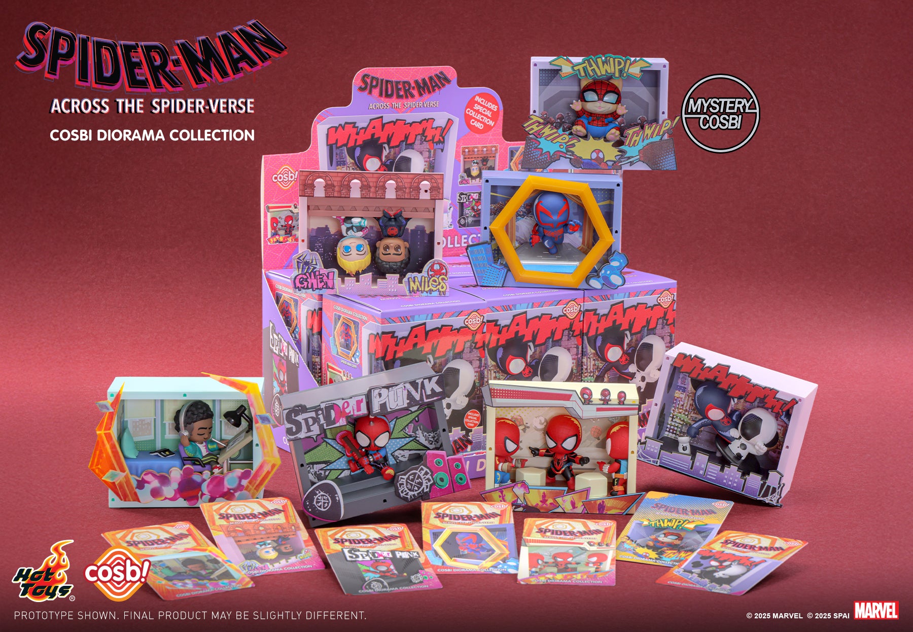 Spider-Man: Across The Spider-Verse Cosbi Diorama Collection