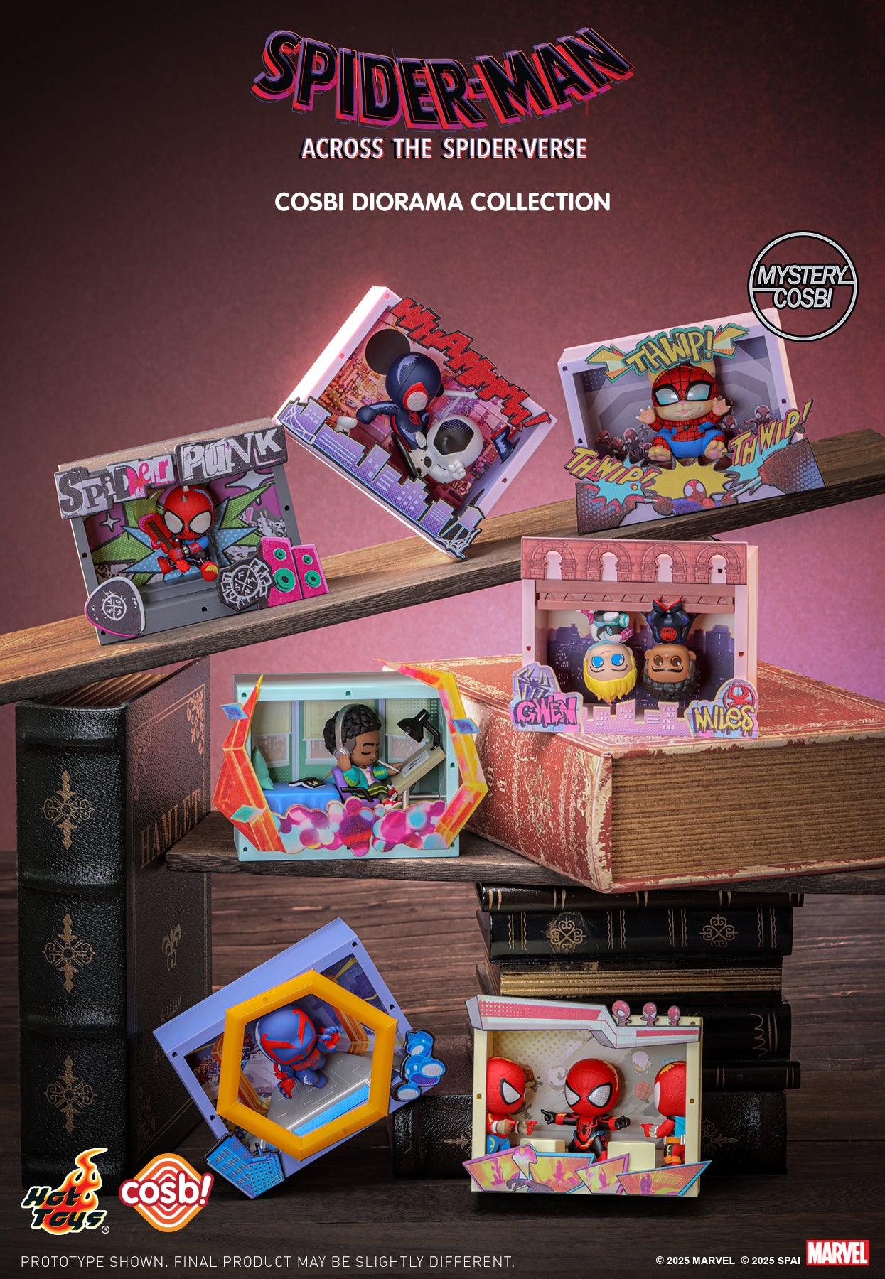 Spider-Man: Across The Spider-Verse Cosbi Diorama Collection