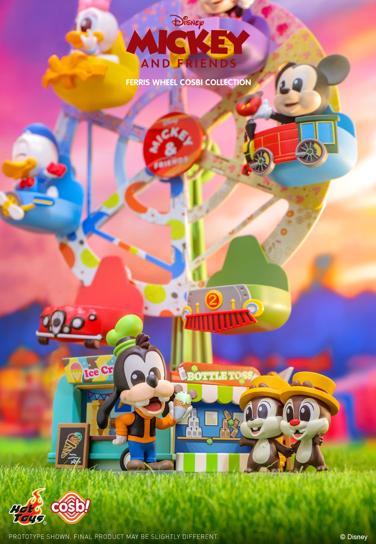 Mickey & Friends Ferris Wheel Cosbi Collection