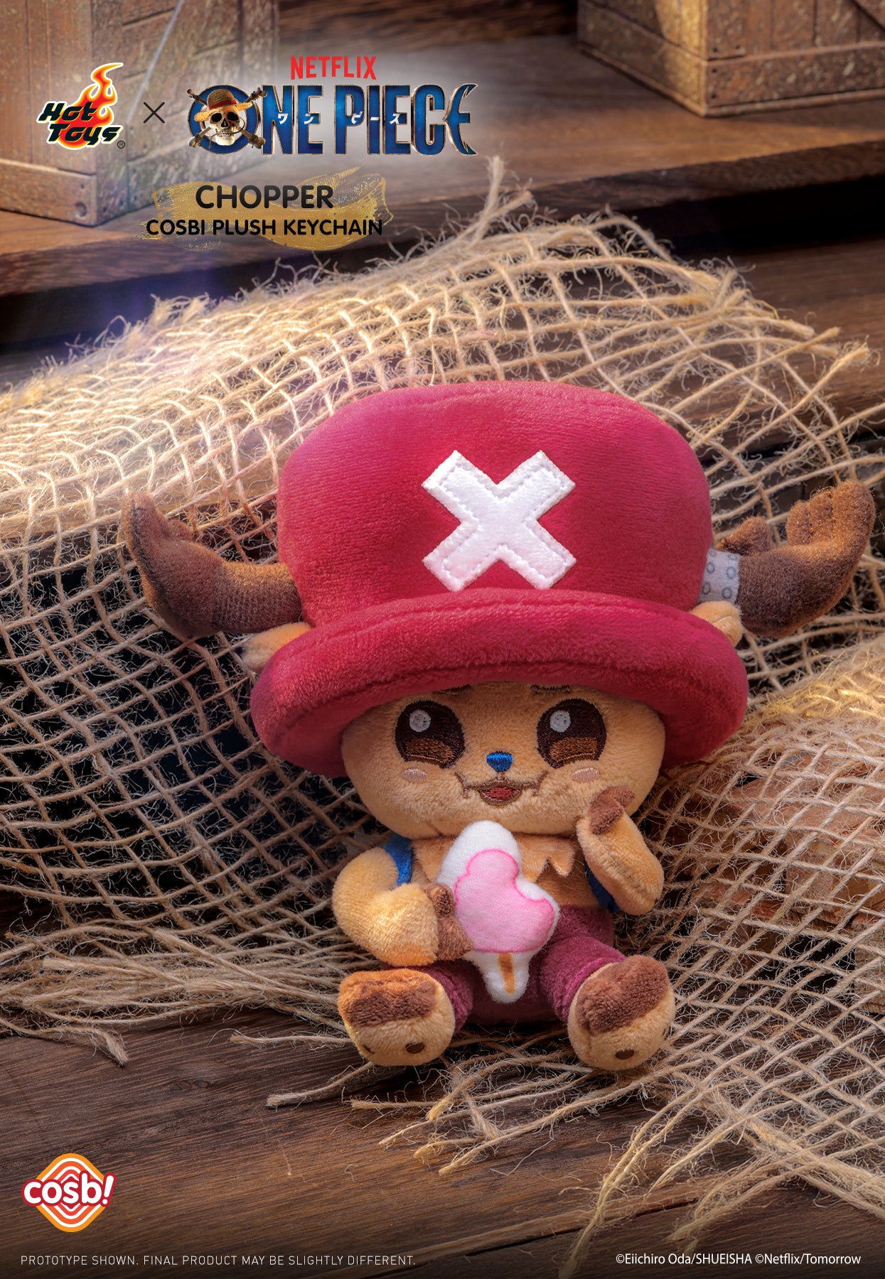 The Chopper Cosbi Plush Keychain Collection