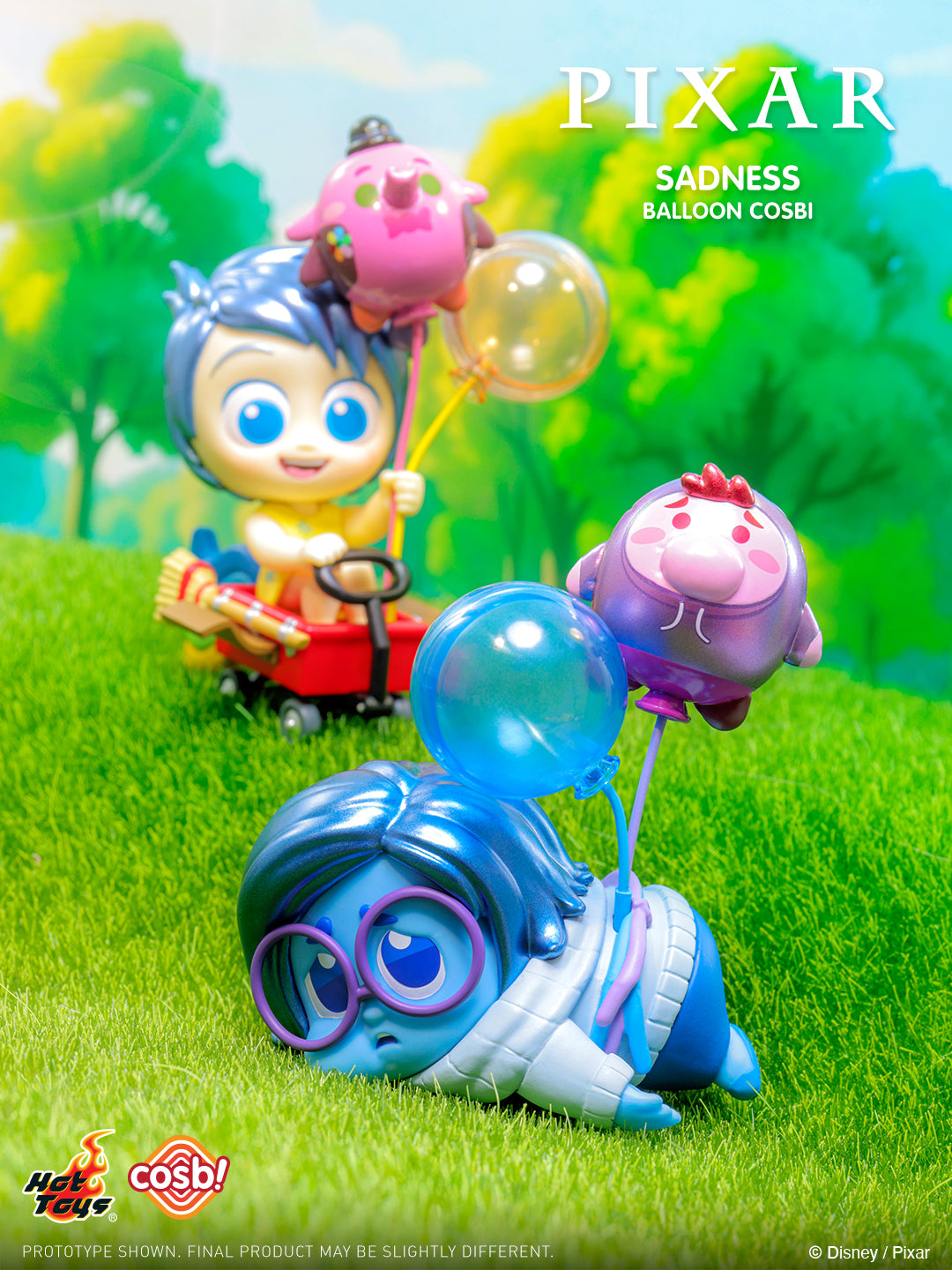 PIXAR Balloon Party COSBI Blind Box Set