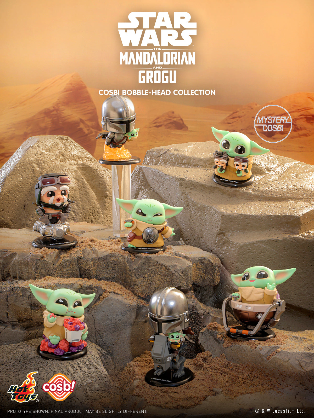 The Mandalorian and Grogu Cosbi Collection(Pre-order)