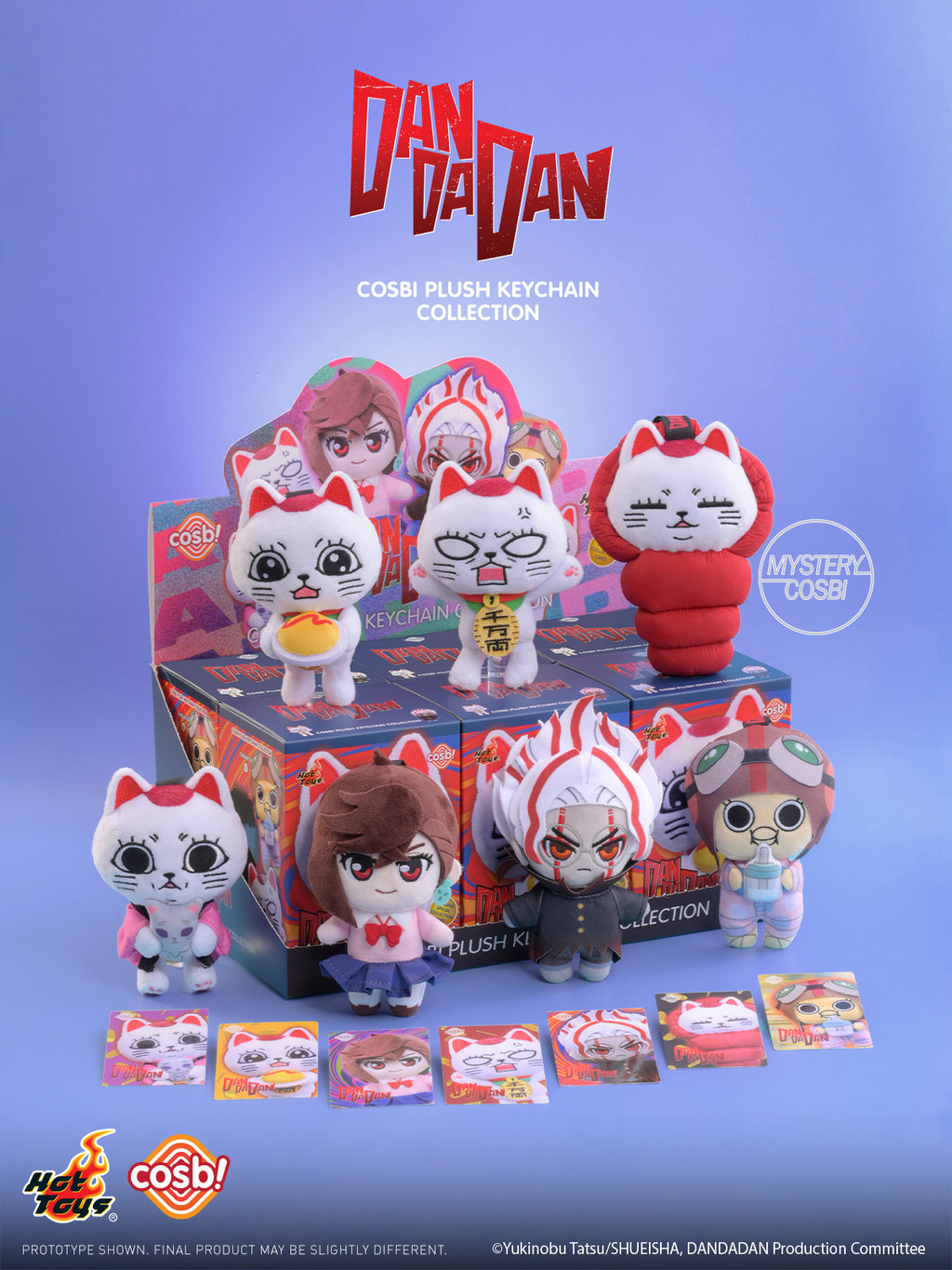 Dandadan Cosbi Plush Keychain Collection(Pre-order)