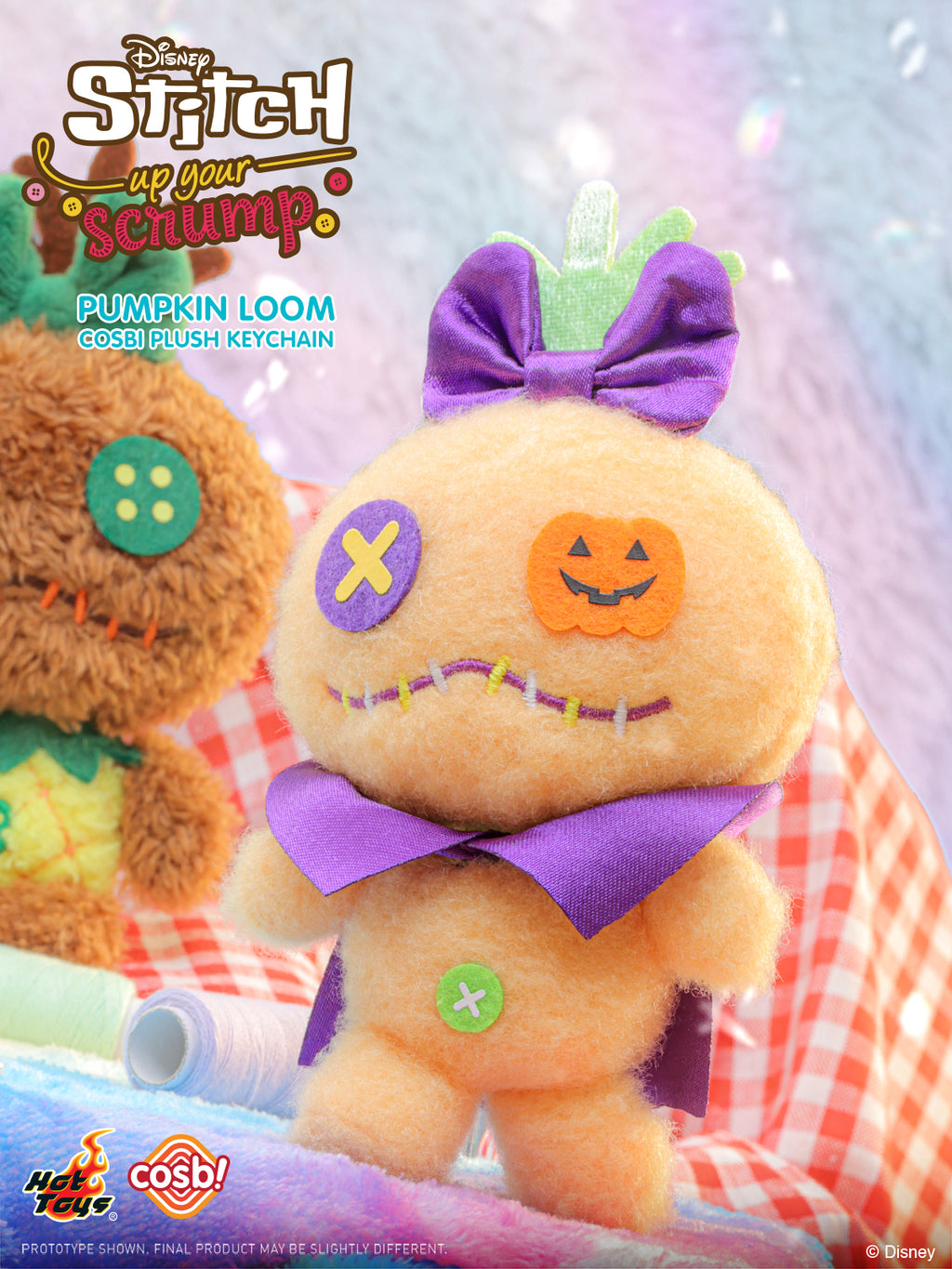 Sitich Up Youe Scrump Cosbi Plush Keychain Collection (Pre-order)