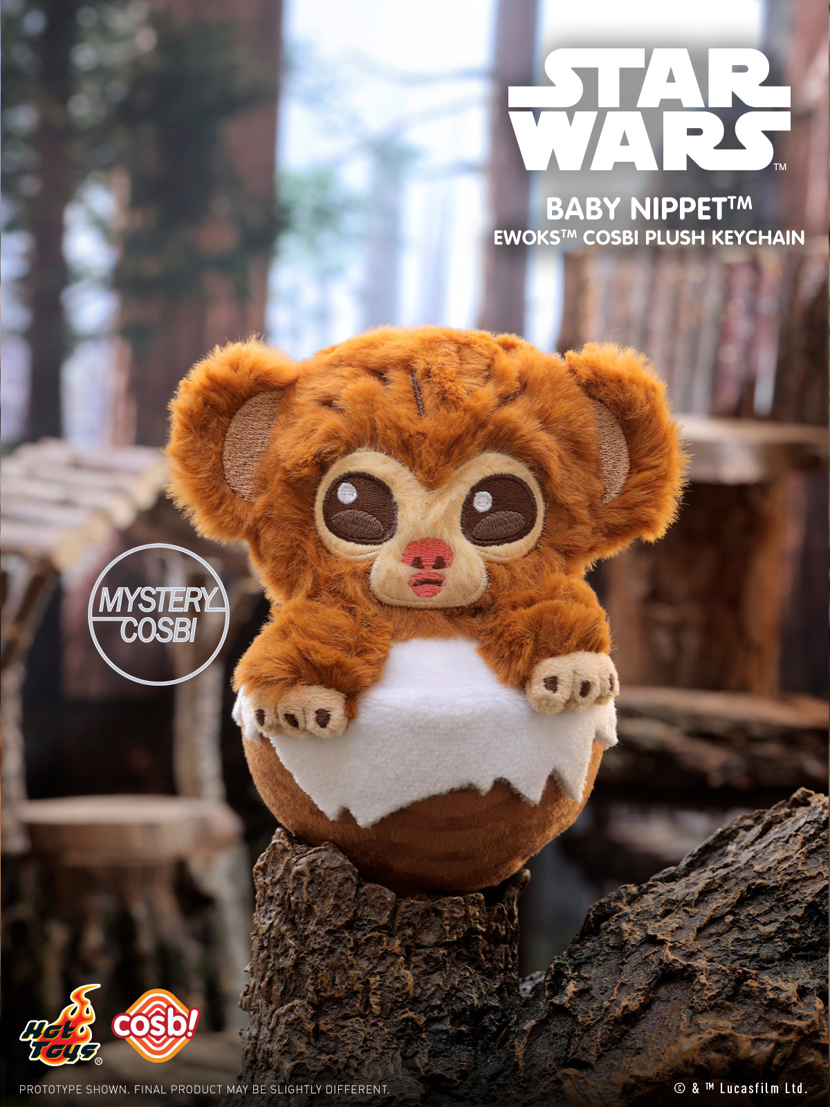 Ewoks Cosbi Plush Keychain Collection Series 2 (Pre-order)