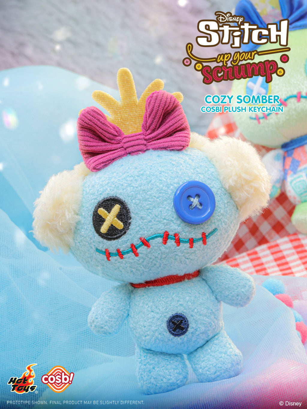 Sitich Up Youe Scrump Cosbi Plush Keychain Collection (Pre-order)